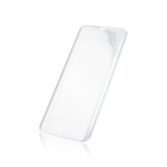 Samsung Galaxy S8 Plus LCD Glass Screen 3D teljes kijelzős edzett üvegfólia (tempered glass) 9H keménységű, átlátszó