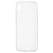 Remax iPhone X/Xs Crystal Glass 3D teljes kijelzős edzett üvegfólia 9H keménységű, fehér + szilikon hátlap, tok, átlátszó