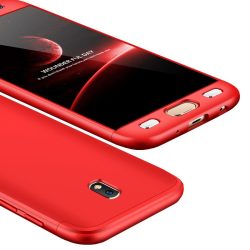   Full Body Case 360 Samsung Galaxy J3 (2017) hátlap, tok, piros 