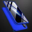 Full Body Case 360 iPhone Xs Max, hátlap, tok, logo szabadon, kék