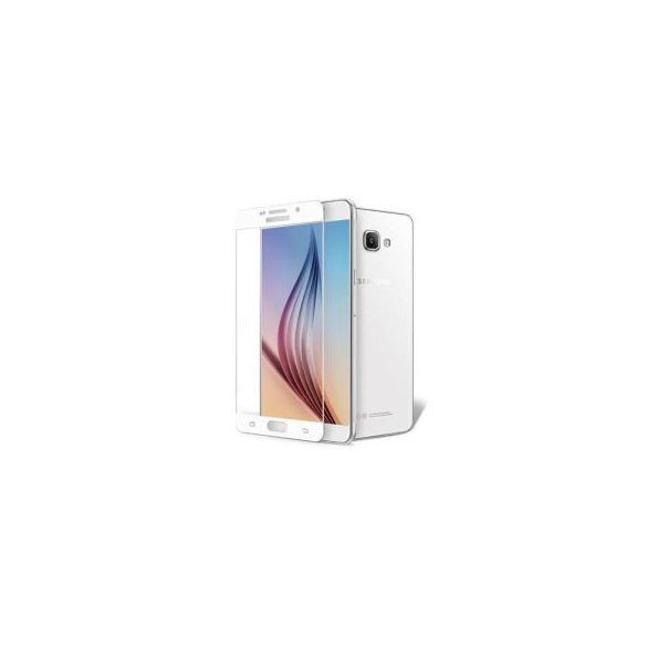 Vennus Huawei Samsung Galaxy A5 (2017) 5D Full Glue teljes kijelzős edzett üvegfólia (5D tempered glass), fehér